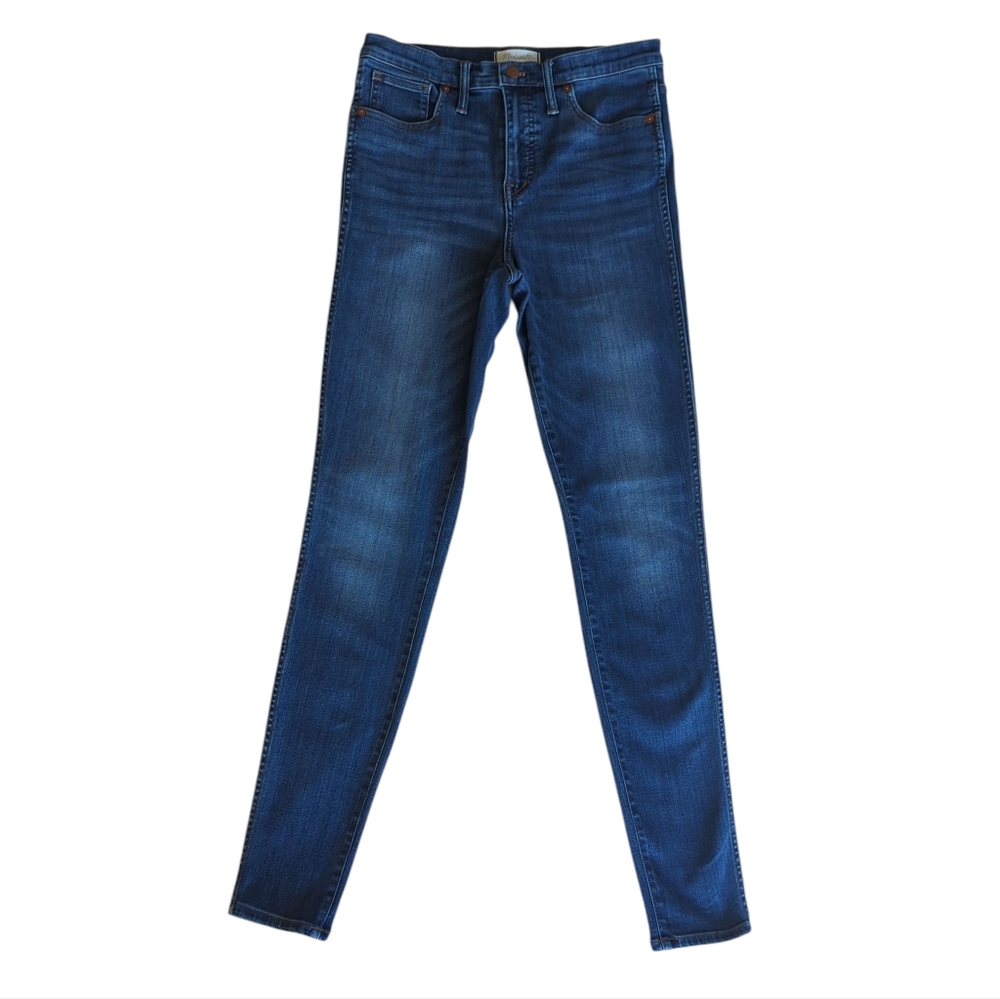 Madewell 10" High-Rise Skinny Denim Mom Jeans 29TL Blue - Picture 4 of 16